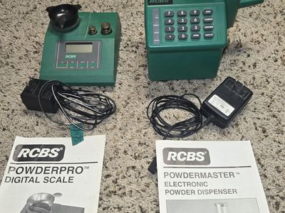 RCBS PowerPoint scale and power dispenser