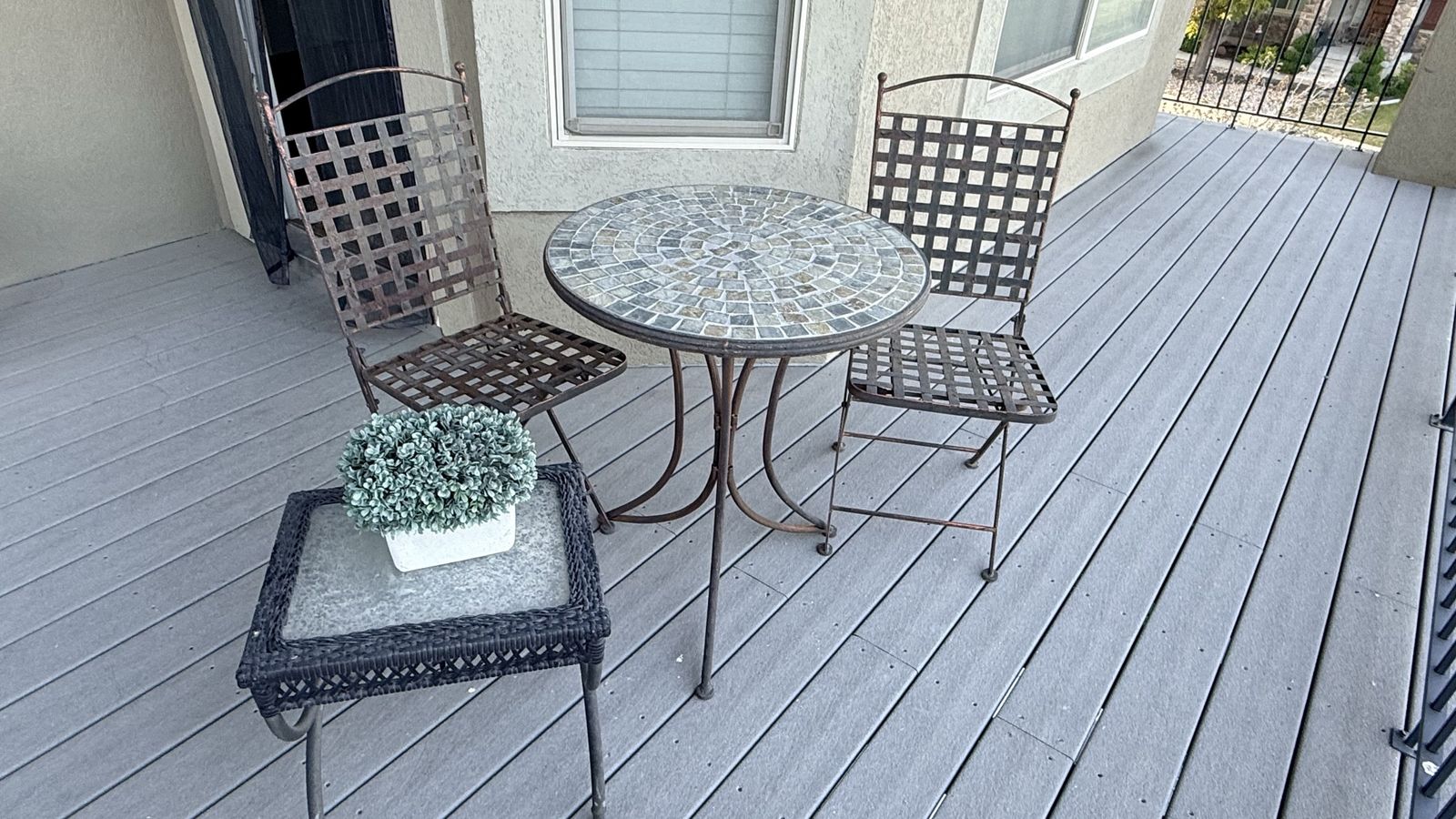 Patio furniture set