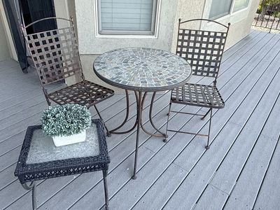 Patio furniture set