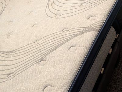 King size bed with mattress