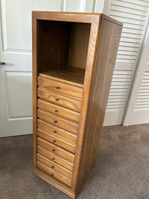 Hi-boy dresser