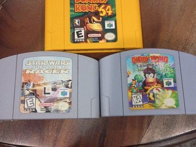 3 N64 game bundles