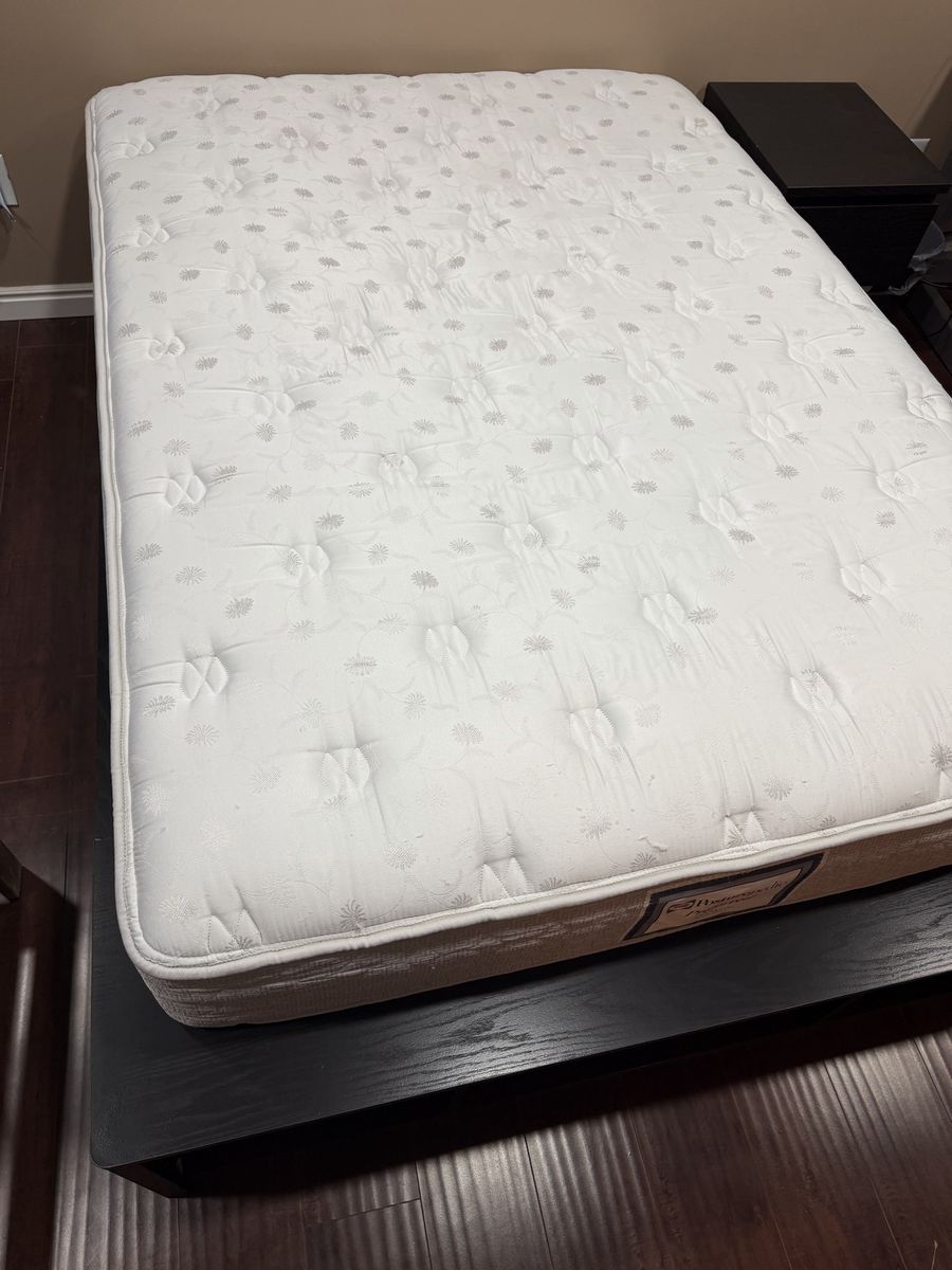 Full size mattress and frame