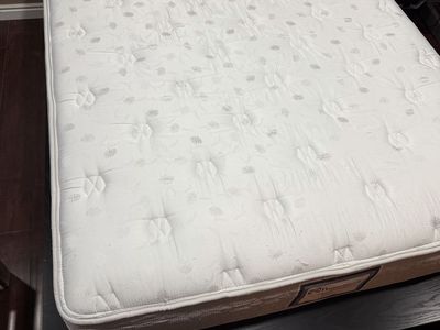 Full size mattress and frame