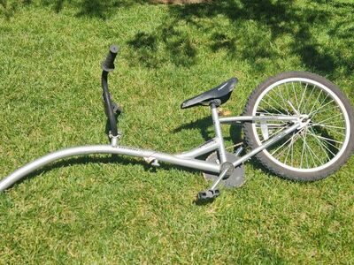 Tag a long bike attachment