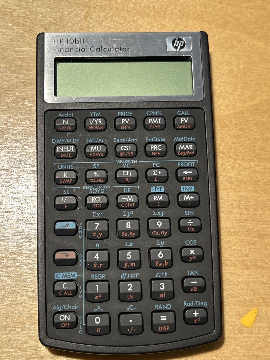 HP Financial Calculator