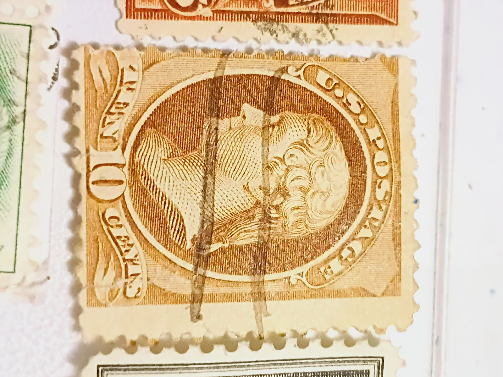 Very important people 1800s stamps