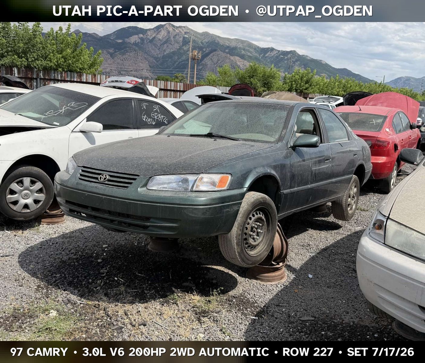1997 Toyota Camry Parts - UTPAP Ogden