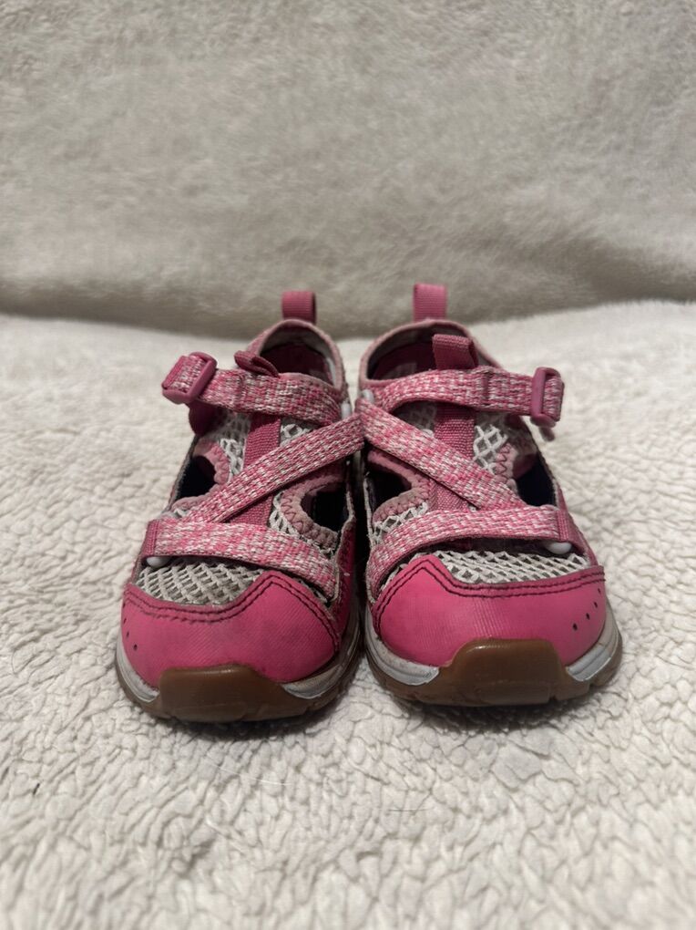 Chaco Toddler Size 10 Pink/Gray Sandals