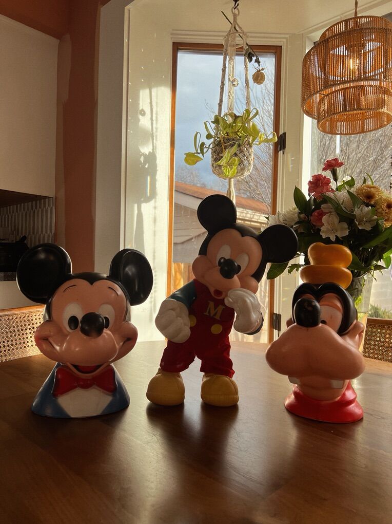 1970s Vintage Walt Disney Playpal&Arco Mickey Lot