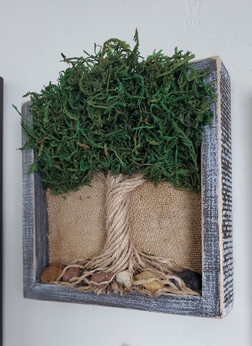 Handmade tree decor
