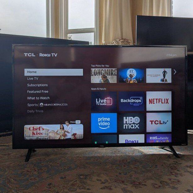TCL 50” 4K UHD HDR Roku Smart TV