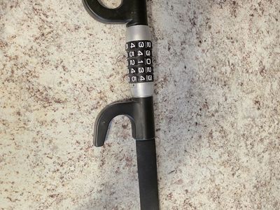 Steering Wheel Security Lock with Combination Dial