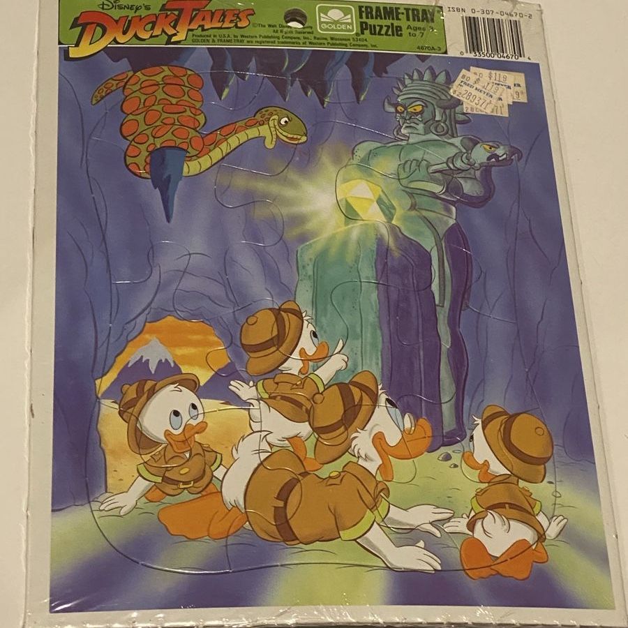 Disney’s DuckTales wooden puzzle