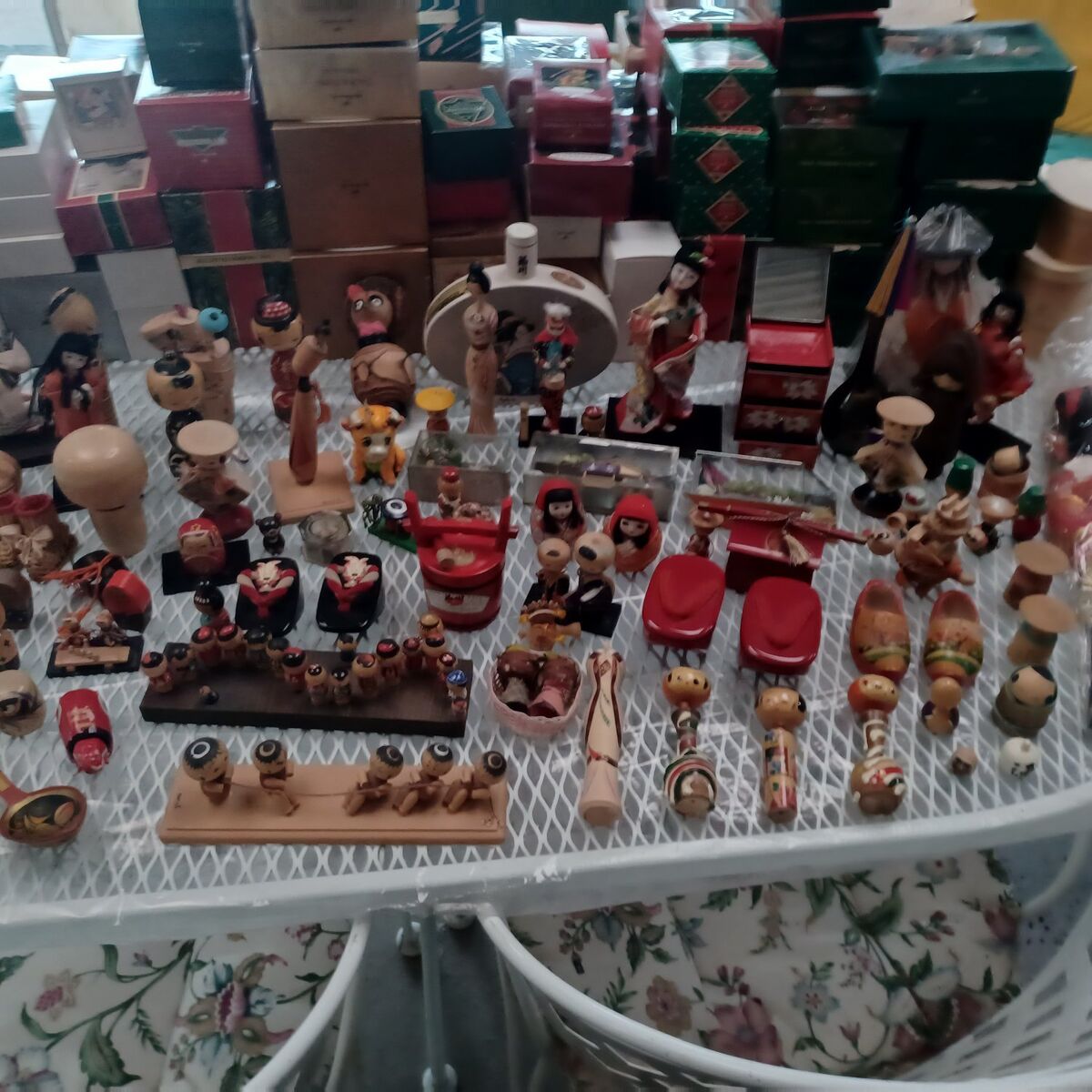 Christmas collectable toy miniature figures  #13