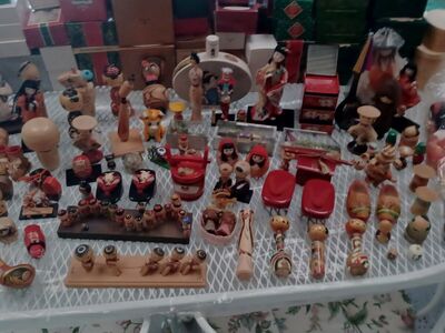 Christmas collectable toy miniature figures #13