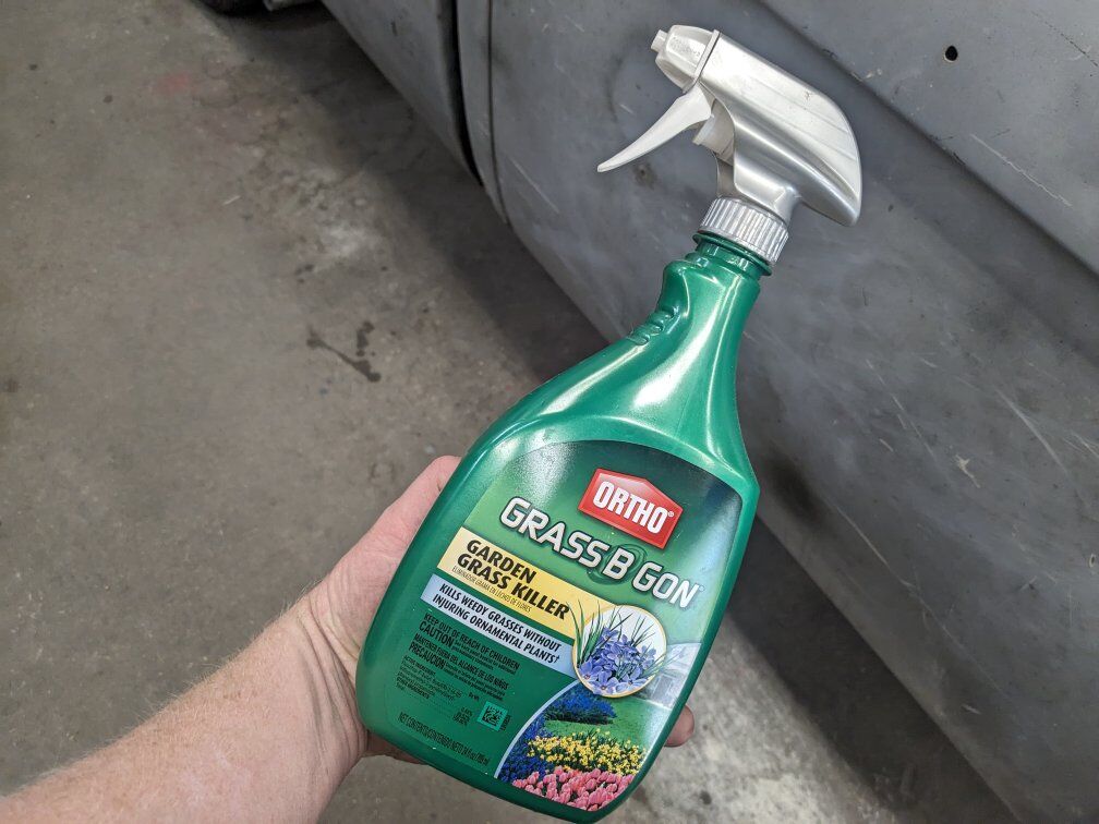 Grass killer for flower beds gardens ornamental