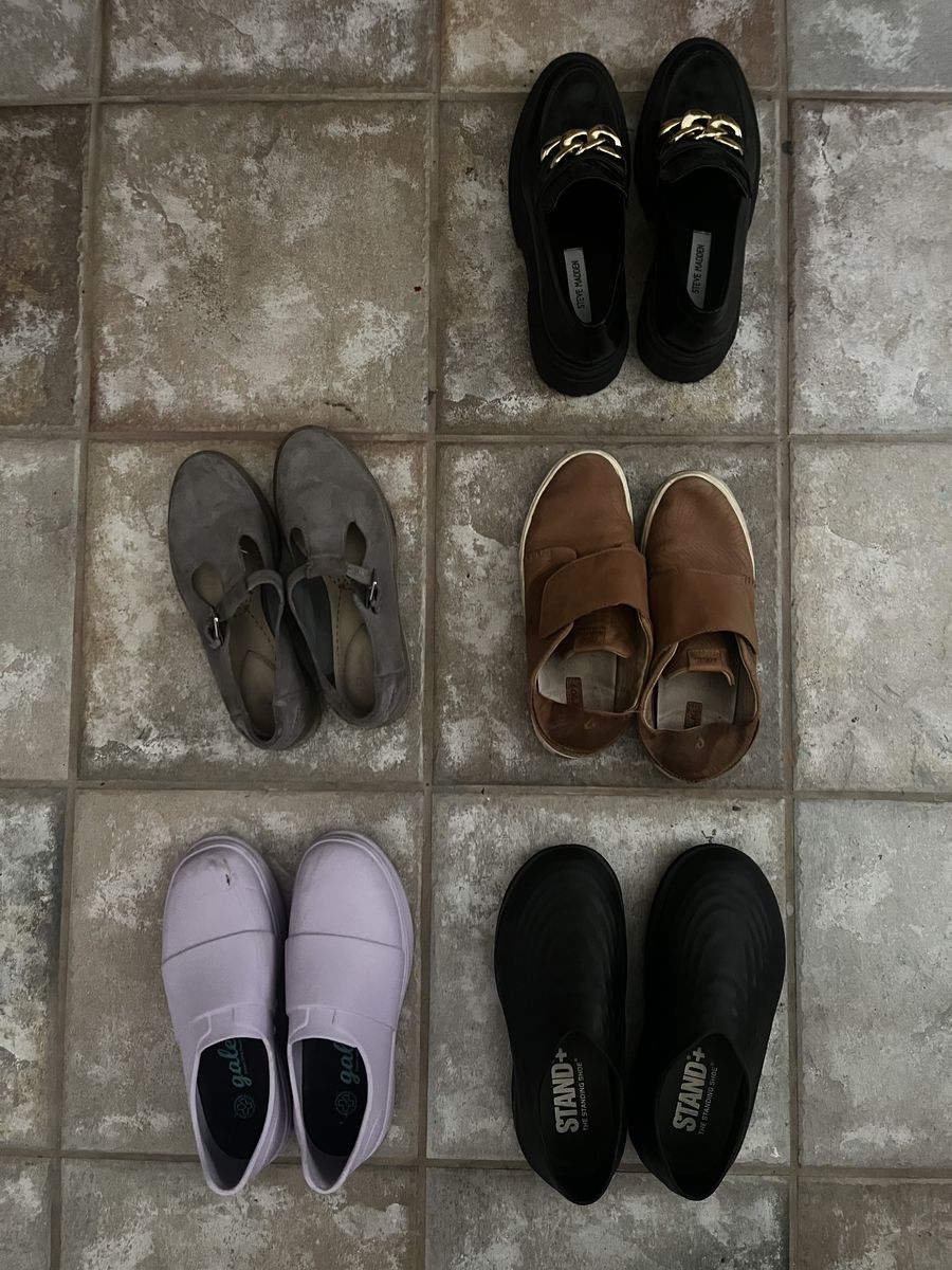 Steve Madden, Stand +, Clarks