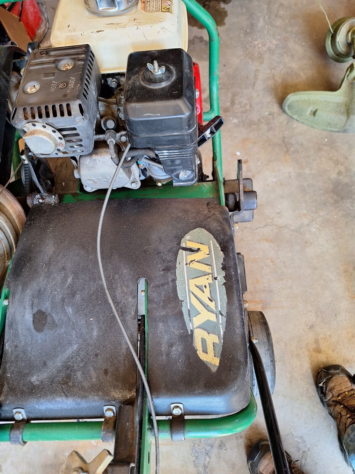 Aerator for rent 35.00 for hours 50.00 a day