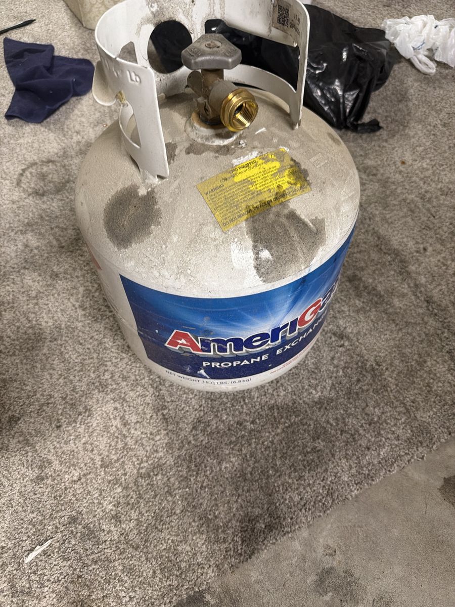 AmeriGas 15 lb Propane Tank Cylinder with OPD Valve