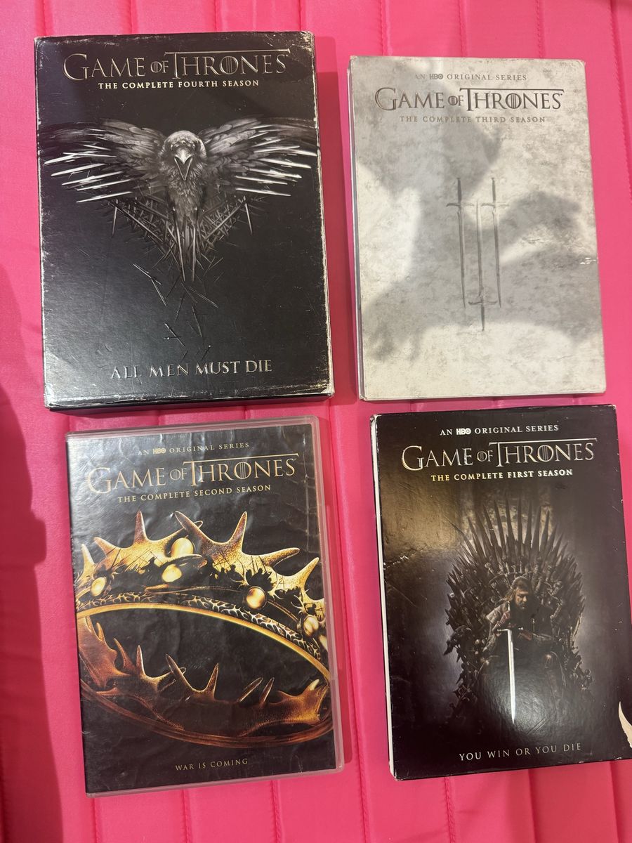 Game of thrones complete 5 seasons dvd