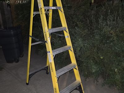 Husky 6 foot fiberglass ladder