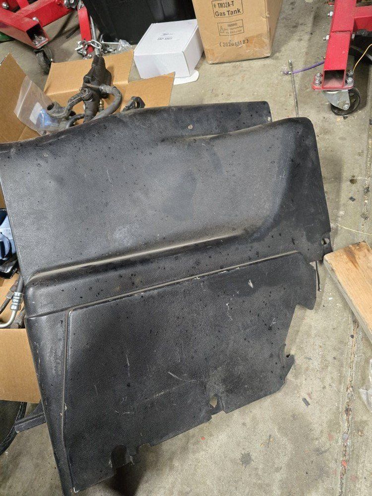 1969-70 OEM Passenger Quarter Trim Sportsroof