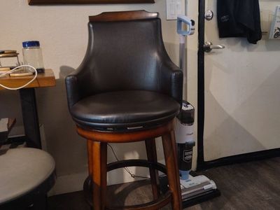 High Back Swivel Bar Stools