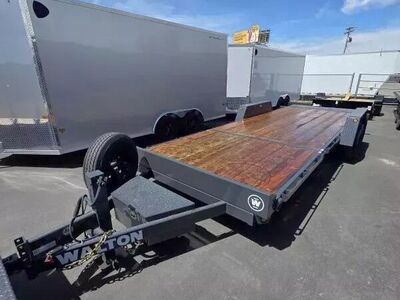 2025 Walton Trailers 7X22 TSX Hydraulic Tilt Flatbed Trailer