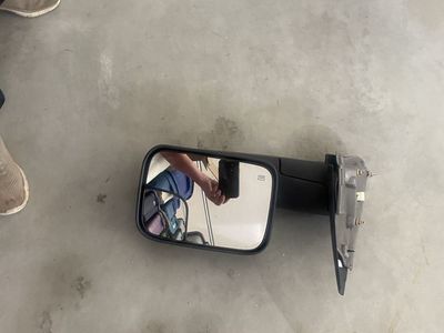 Passenger side towing mirror 02-08 1500 Dodge Ram 03-09 2500,3500 Dodge Ram