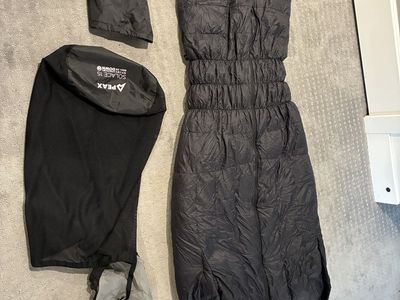Peax Solace 15 Down Sleeping Bag 15°F 850+ FP Black