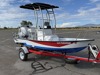 Hobie Powers skiff boat