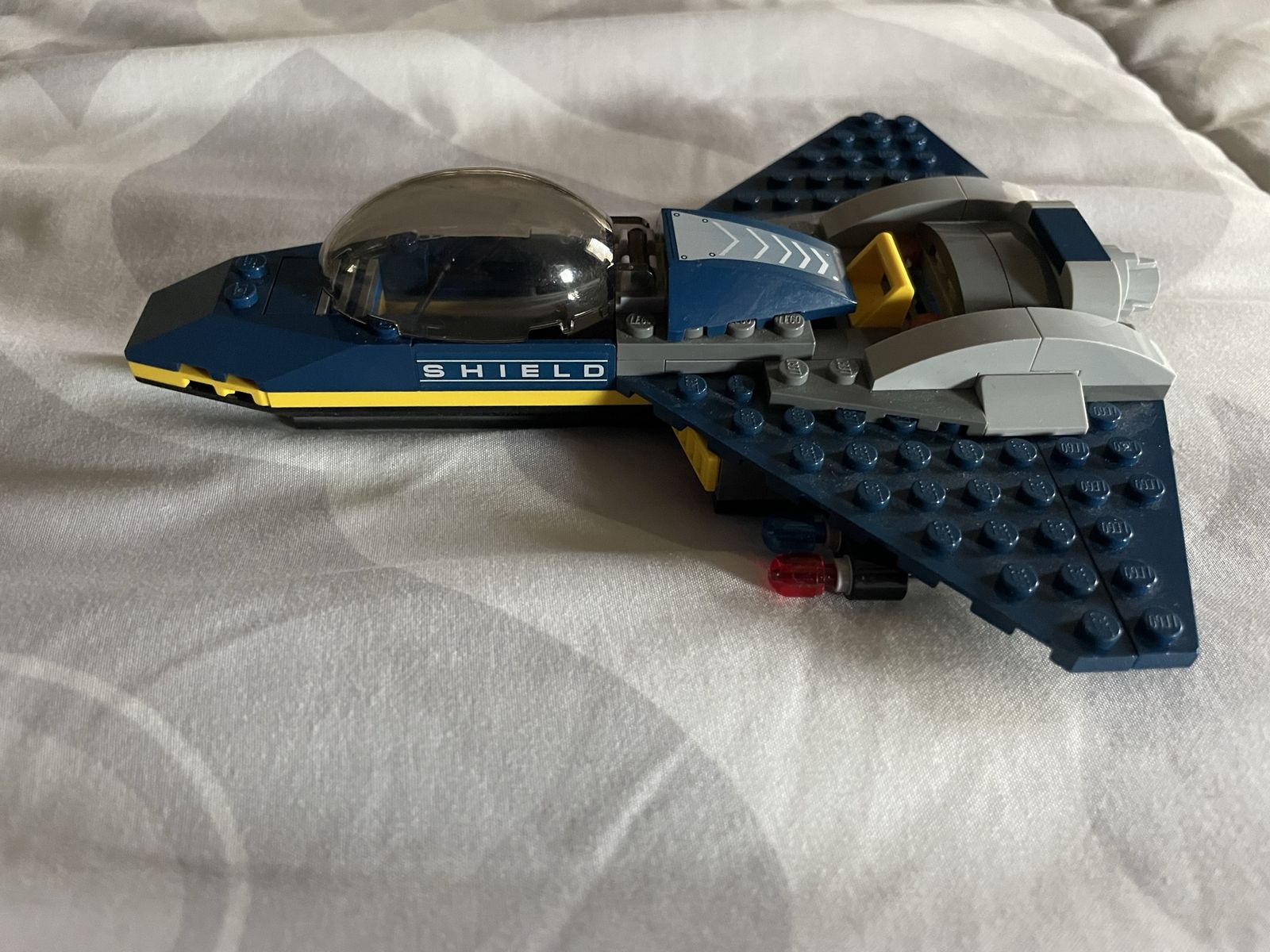 LEGO Marvel 6868 S.H.I.E.L.D. Jet Fighter Build Only (95%+ Complete)