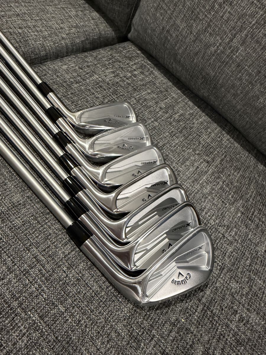 NEW Callaway X Forged 25' Iron Set 4-PW PX IO 6.5