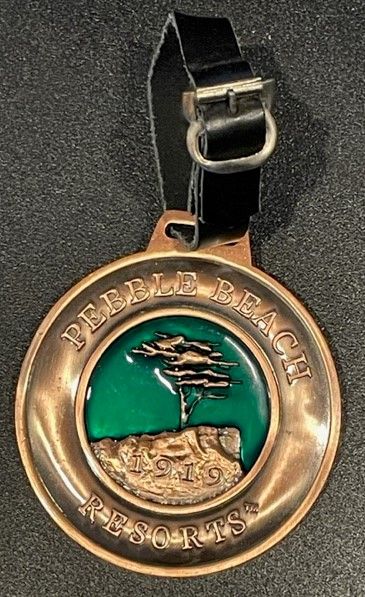 Pebble Beach Bag Tags