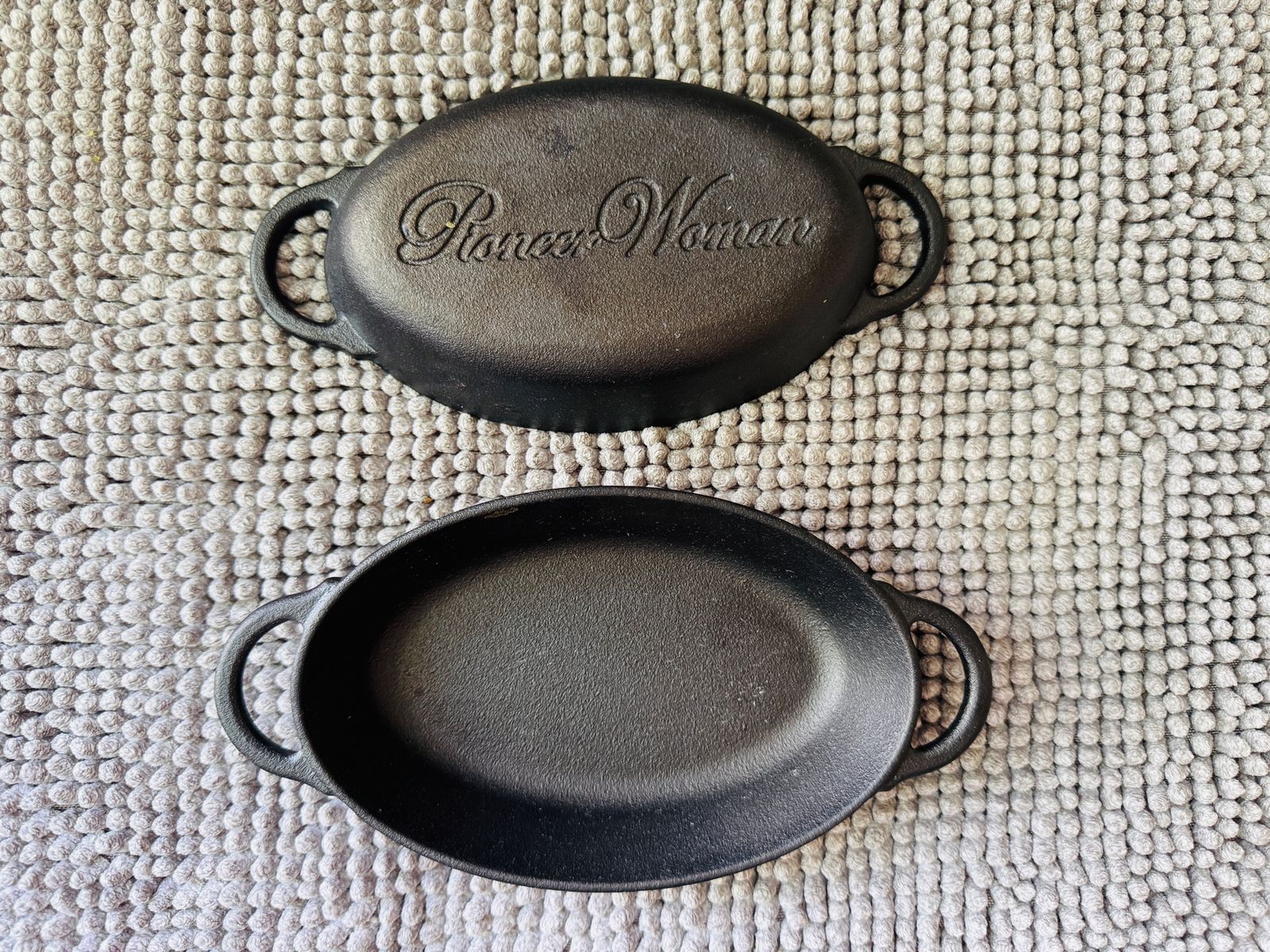 Pioneer Woman Mini Cast Iron Au Gratin Pans