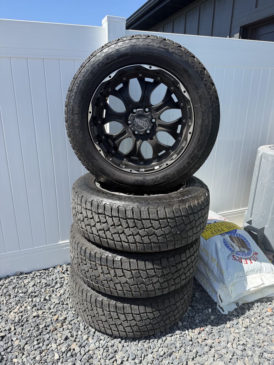 4 wheels & 4 tires