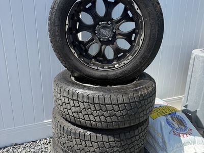 4 wheels & 4 tires