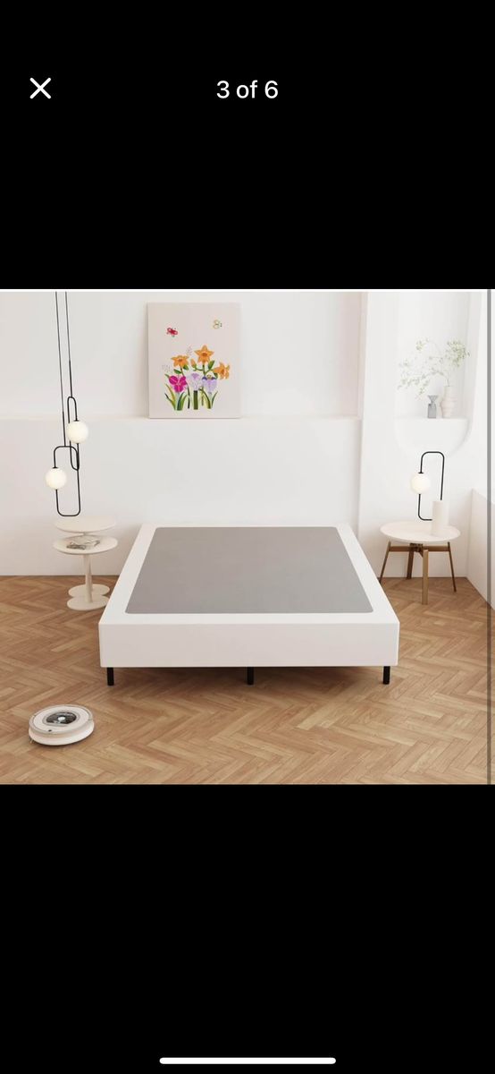 New! Queen Boxspring Folding Steel