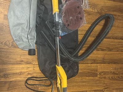 Yellow Drywall Pole Sander w/ Dust Collector