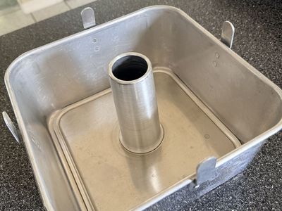 True Vintage Mirro Square Angel Food Cake Pan Model 5395