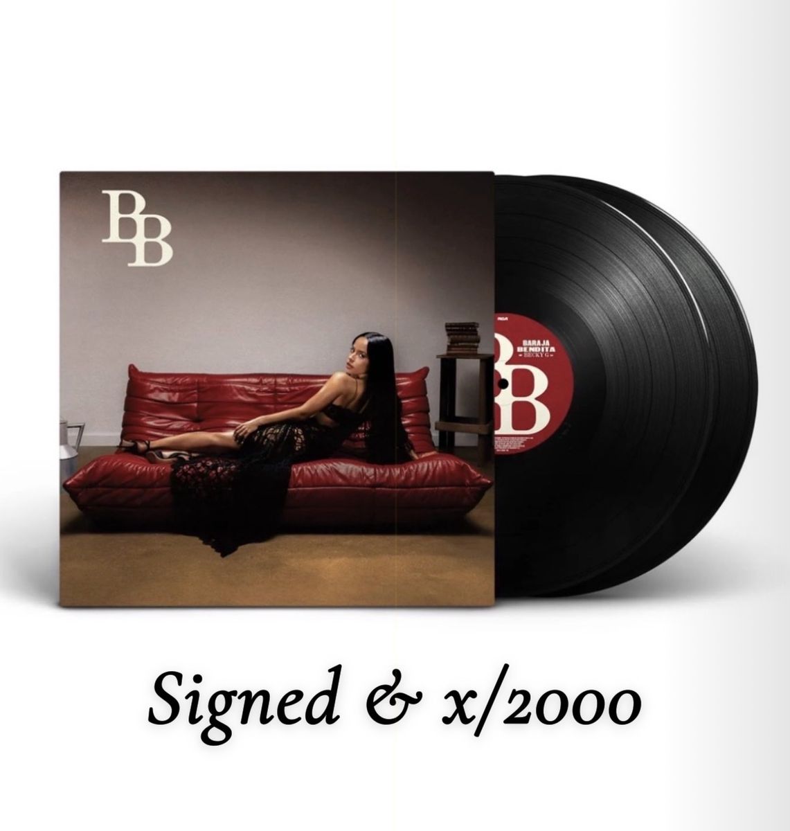 Becky G-SIGNED Baraja Bendita-Exclusive 2LP with 20pg Booklet-Limited Edition X/2000-SEALED-RARE-Autographed