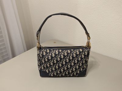 vintage christian dior trotter handbag 1970