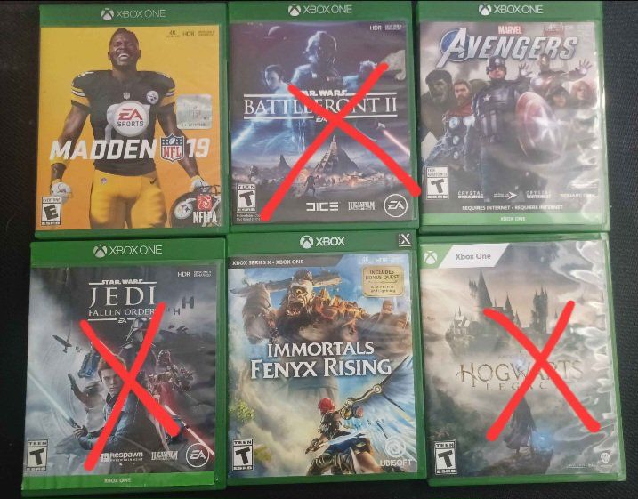 XboxOne games