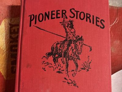 Pioneer Stories vintage hardback book by Preston Nibley, vintage 1940’s. Mormon Pioneers