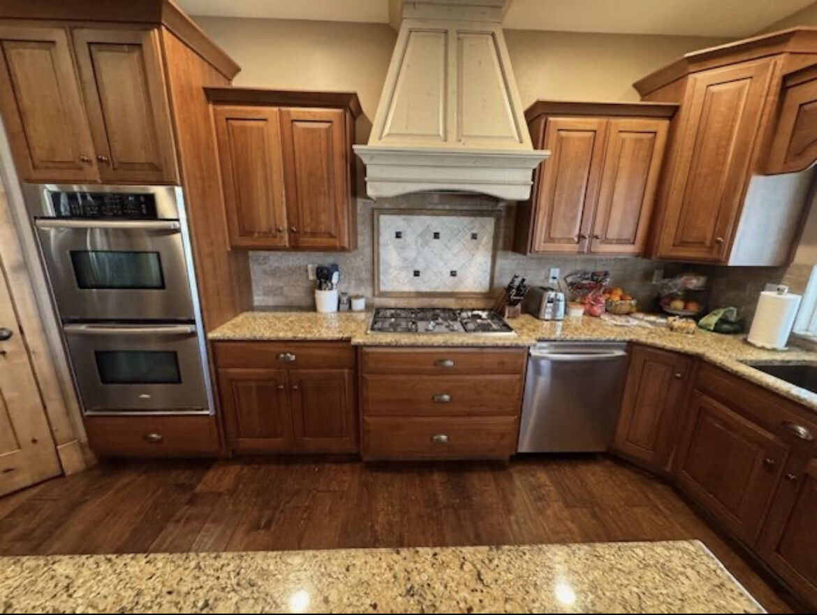 Cherry Wood Cabinets