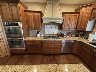 Cherry Wood Cabinets