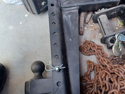Bullet proof drop hitch