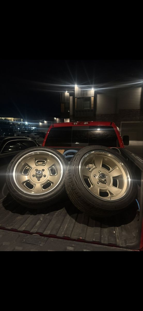 5x5 Hallibrand wheels