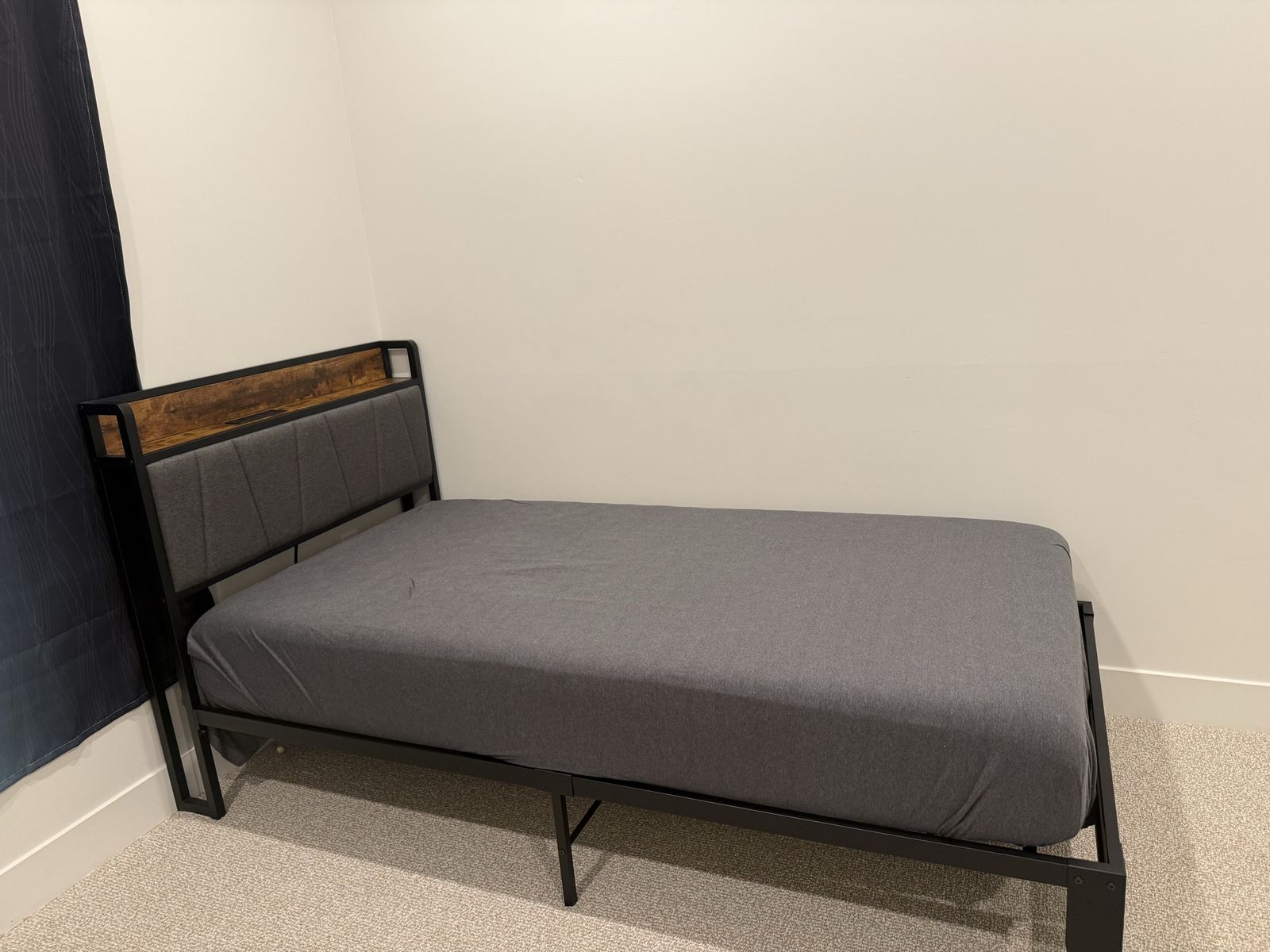 Twin Bed frame + Mattress